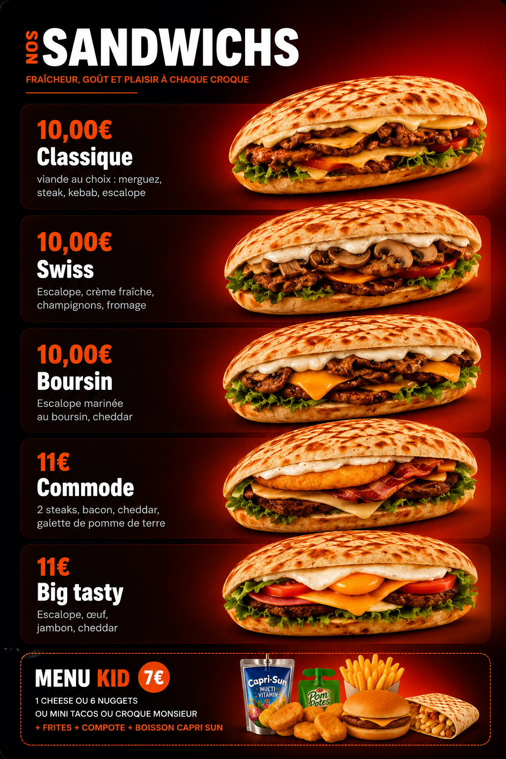 SANDWICHS